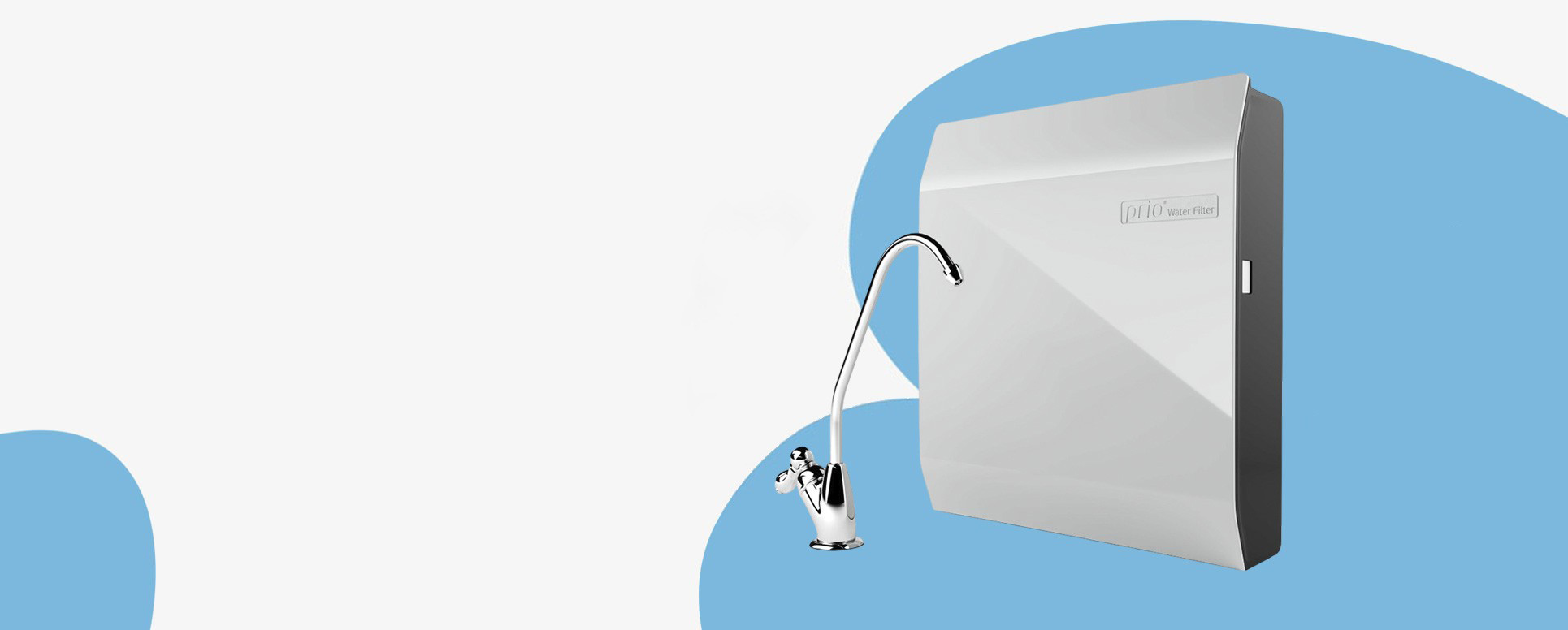 Проточный питьевой фильтр Prio Новая Вода Expert M300