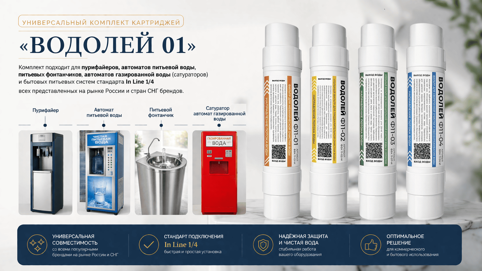 картриджи Водолей