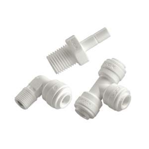 Комплект фитингов для водоочистных систем, обеспечивающий герметичные соединения