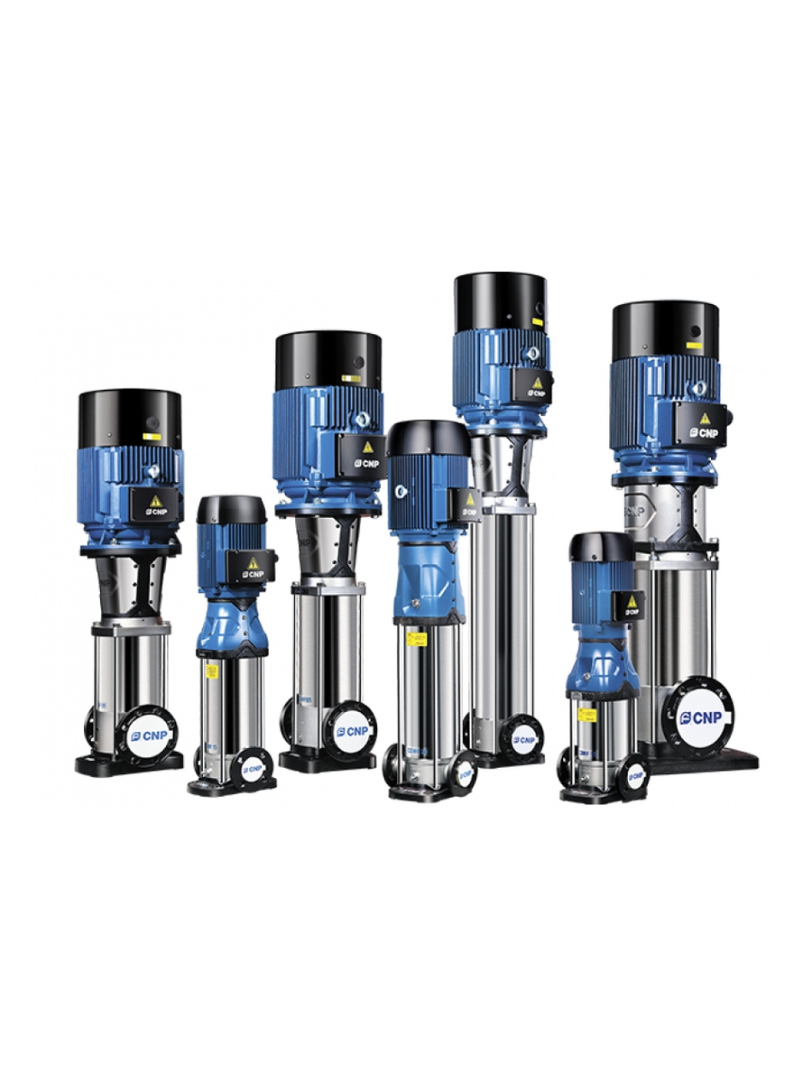 Насос CNP CDMF вертикальный для перекачивания чистых, не взрывоопасных жидкостей