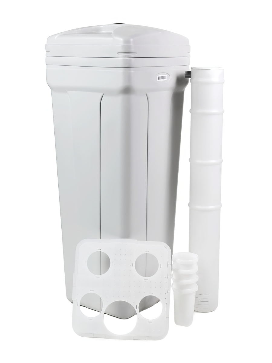 Солевой бак Raifil на 100 л используется в системах водоочистки и умягчения воды