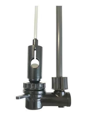 Солезаборный клапан 1600N в комплекте с поплавком для контроля уровня солевого раствора в баке