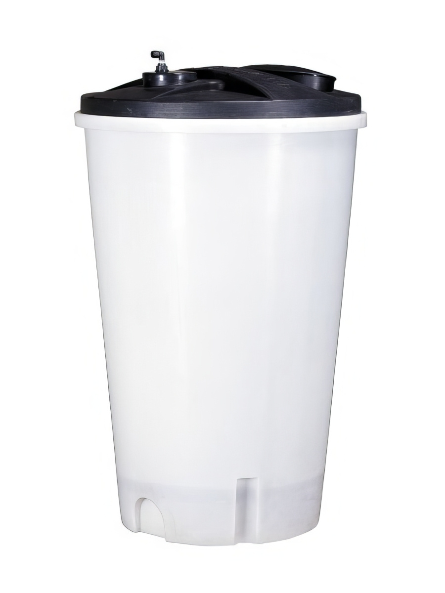 Солевой бак Raifil на 200 л, круглый для хранения и приготовления реагентов