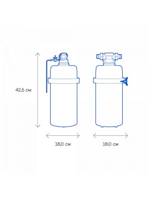 АКВАФОР Викинг Миди 300 для холодной воды + сменный модуль B515 PRO фото 1