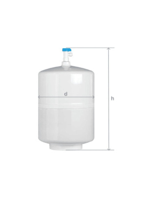 Накопительный Бак Atoll Pmst-4G Для Обратного Осмоса 1 для очистки воды