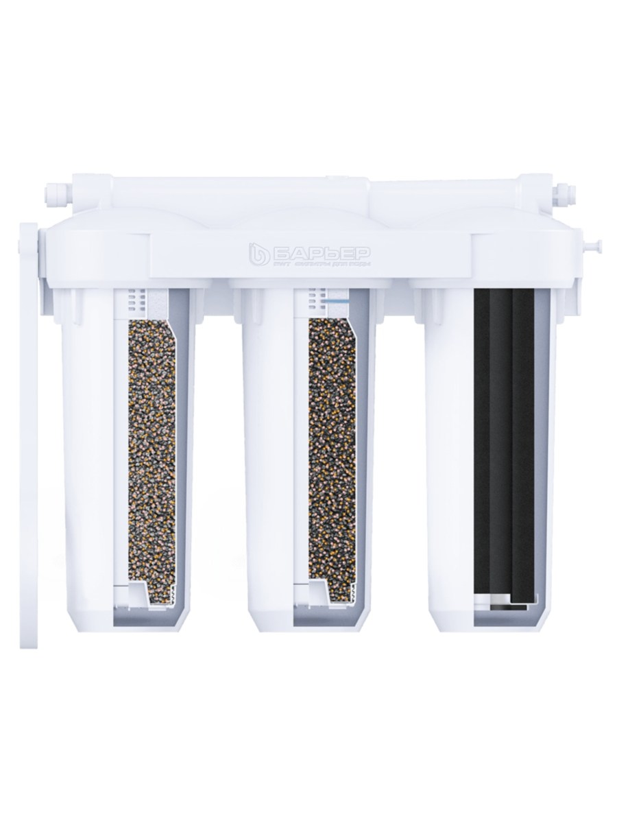 Проточный Питьевой Фильтр Барьер Профи Жесткость Х2 2 для очистки воды