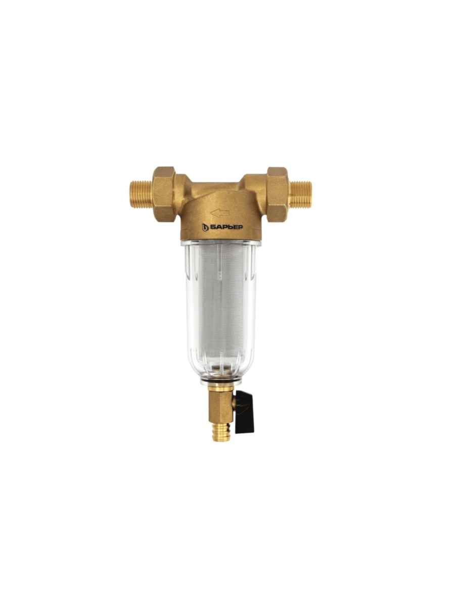 Магистральный Сетчатый Фильтр Барьер Протект 12 Для Холодной Воды для очистки воды