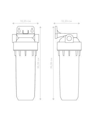 Корпус Магистрального Фильтра Барьер Sl10 34 1 для очистки воды