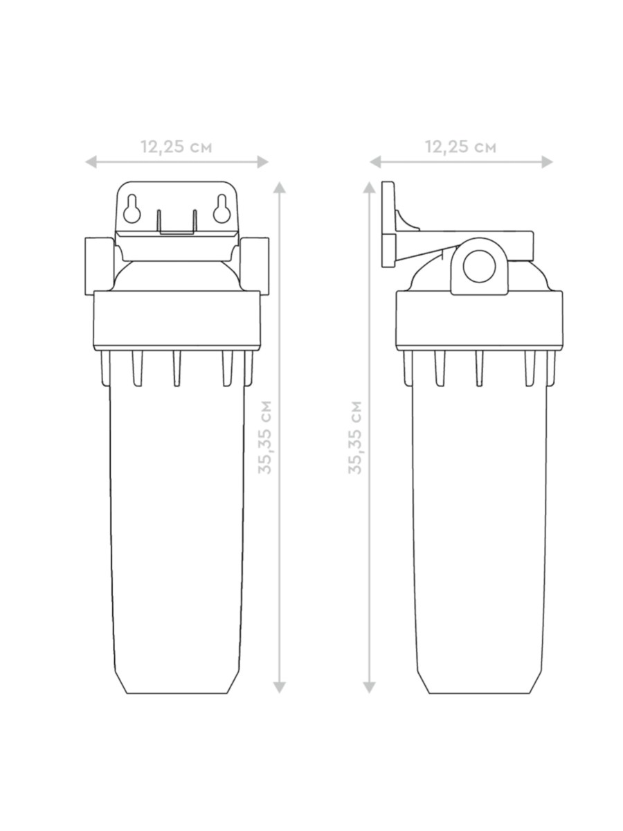 Корпус Магистрального Фильтра Барьер Sl10 34 1 для очистки воды