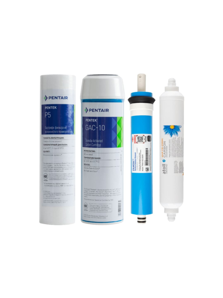 Набор Картриджей Atoll №101 Std для очистки воды