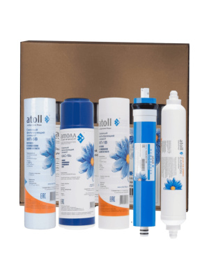 Набор Картриджей Атолл №117 Патриот 1 для очистки воды