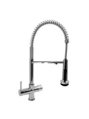 Смеситель Барьер Dual-01Fsаss С Подключением К Фильтру для очистки воды