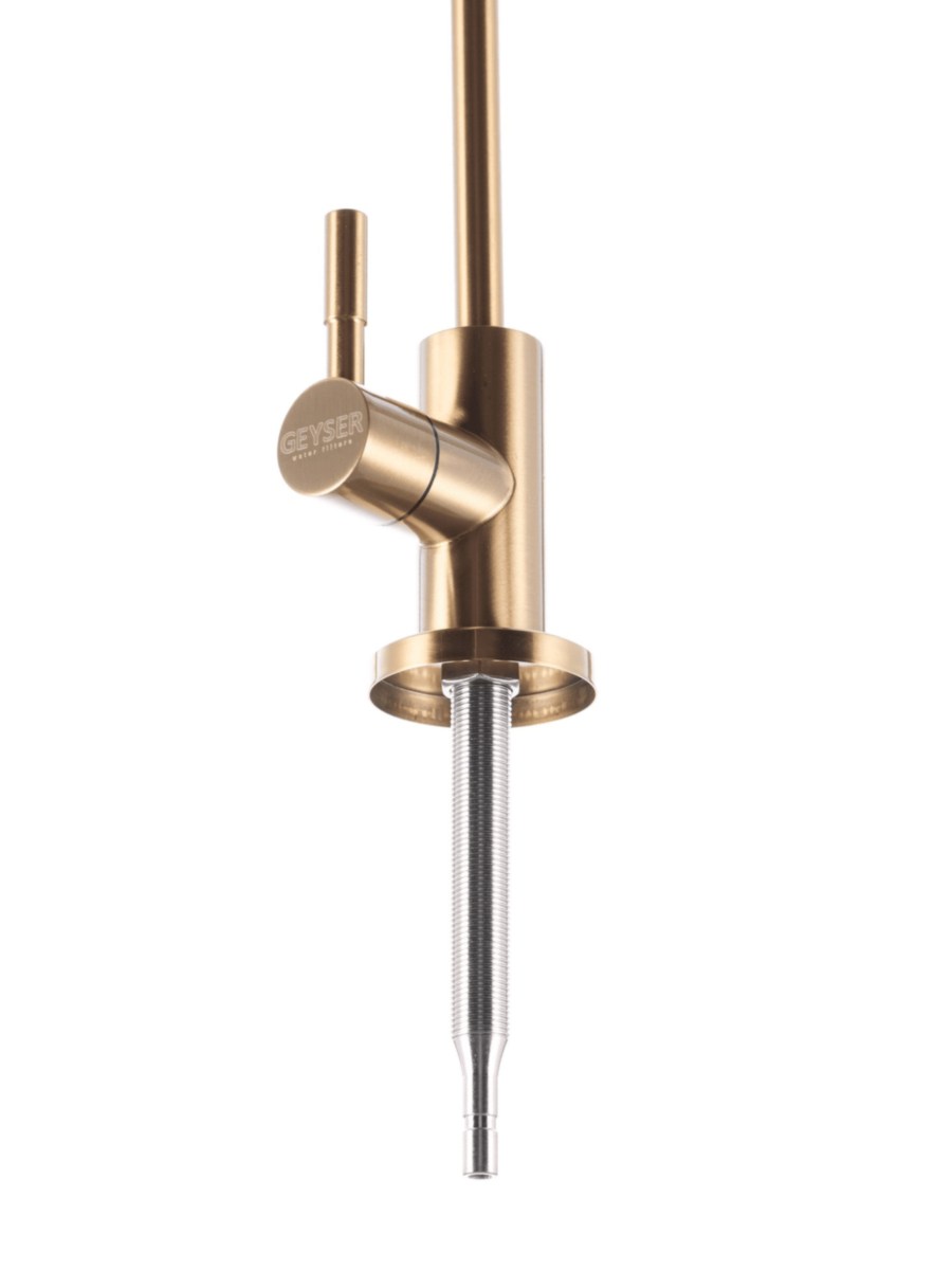 Кран Гейзер Flowmaster (Золото) Для Фильтра Под Мойкой 5 для очистки воды