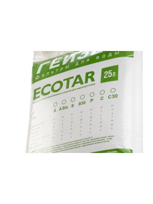 Загрузка Экотар (P) Для Гейзер Aquachief 25 Л 4 для очистки воды
