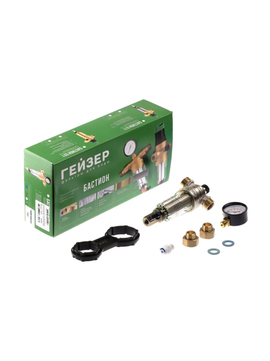 Магистральный Фильтр Гейзер Бастион 113 12 1 для очистки воды