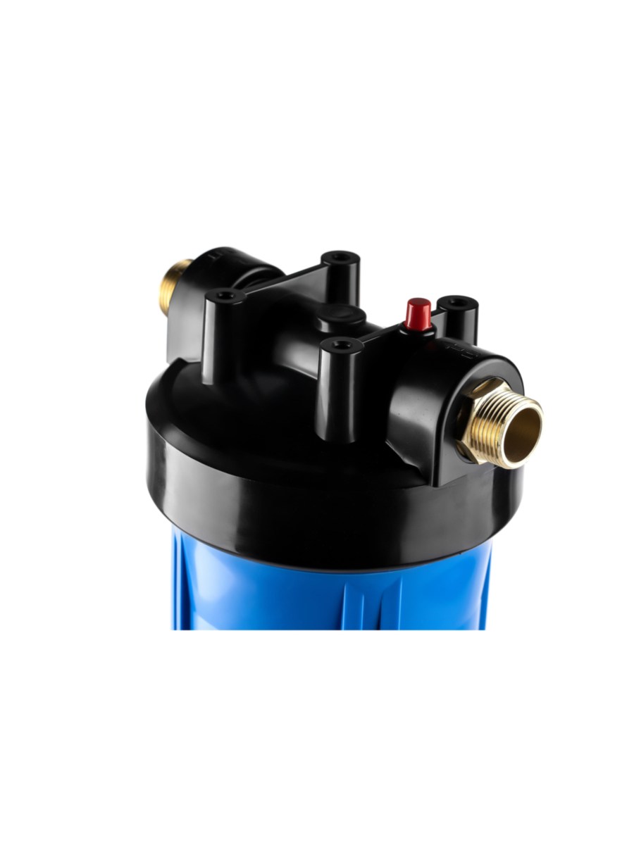 Корпус Гейзер Bb10 С Металлическими Ниппелями 1 4 для очистки воды