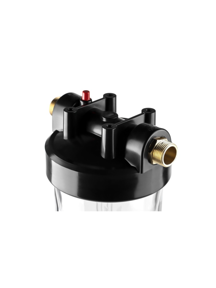 Прозрачный Корпус Гейзер Bb10 С Металлическими Ниппелями 1 4 для очистки воды