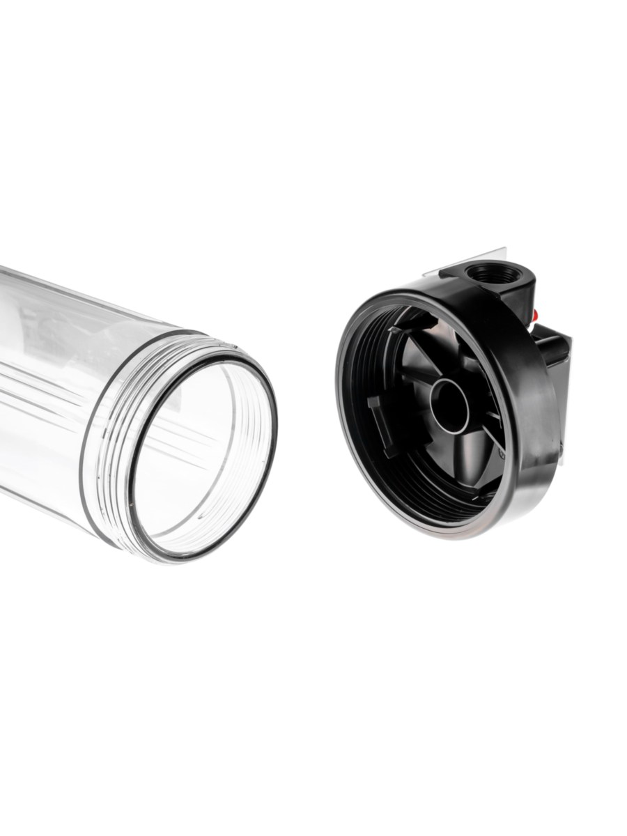 Прозрачный Корпус Гейзер Bb10 Без Ниппелей С Резьбой 1 3 для очистки воды