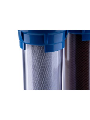 Проточный Питьевой Фильтр Гейзер Макс (Прозрачный) 3 для очистки воды