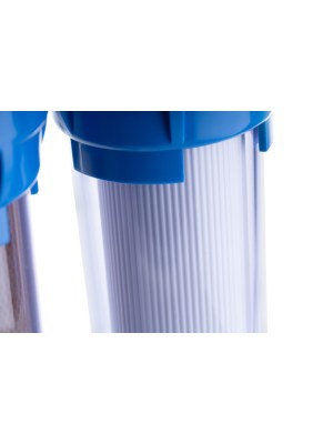 Проточный Питьевой Фильтр Гейзер Макс (Прозрачный) 5 для очистки воды