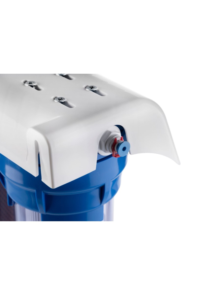 Проточный Питьевой Фильтр Гейзер Макс (Прозрачный) 6 для очистки воды