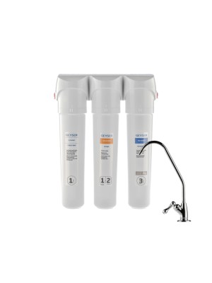 Проточный Питьевой Фильтр Гейзер Смарт (Кран 3) для очистки воды