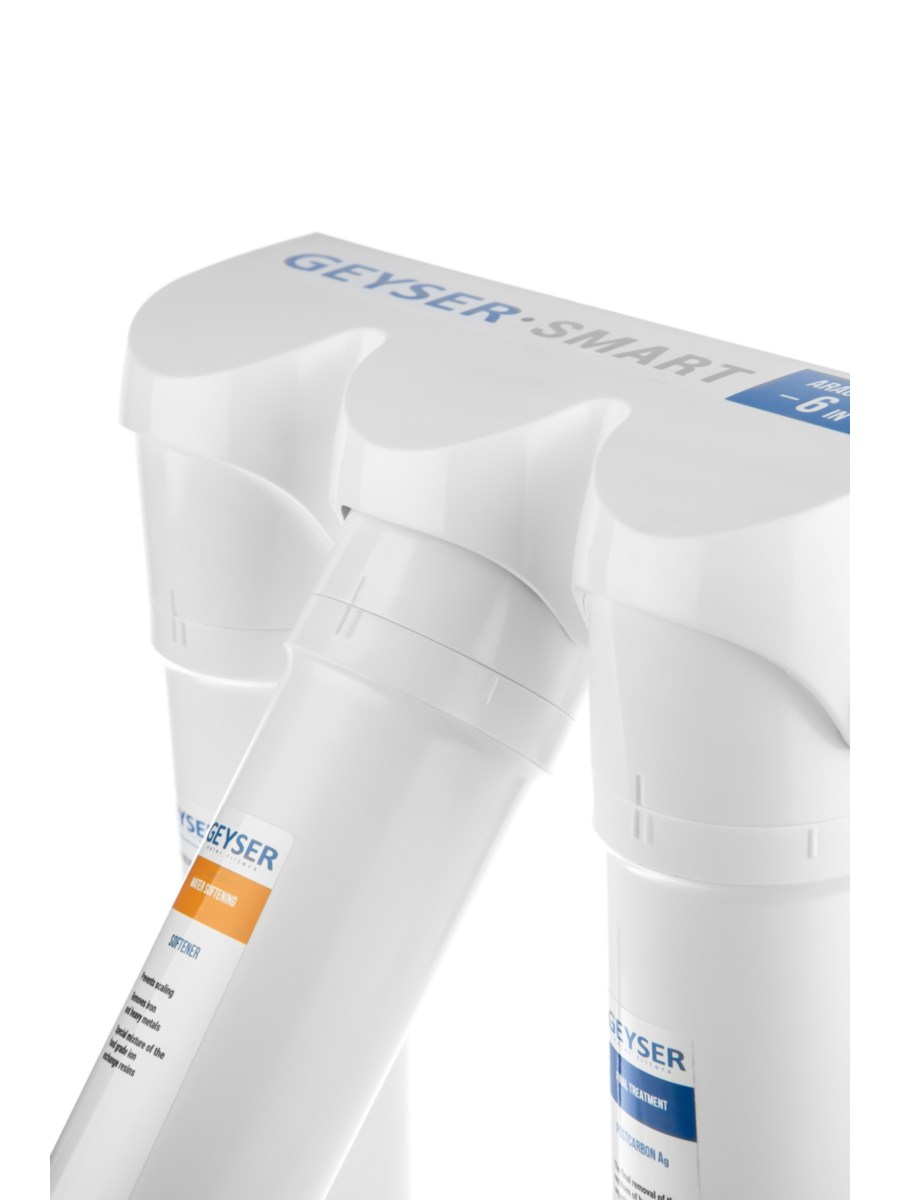 Проточный Питьевой Фильтр Гейзер Смарт (Кран 6) 1 для очистки воды