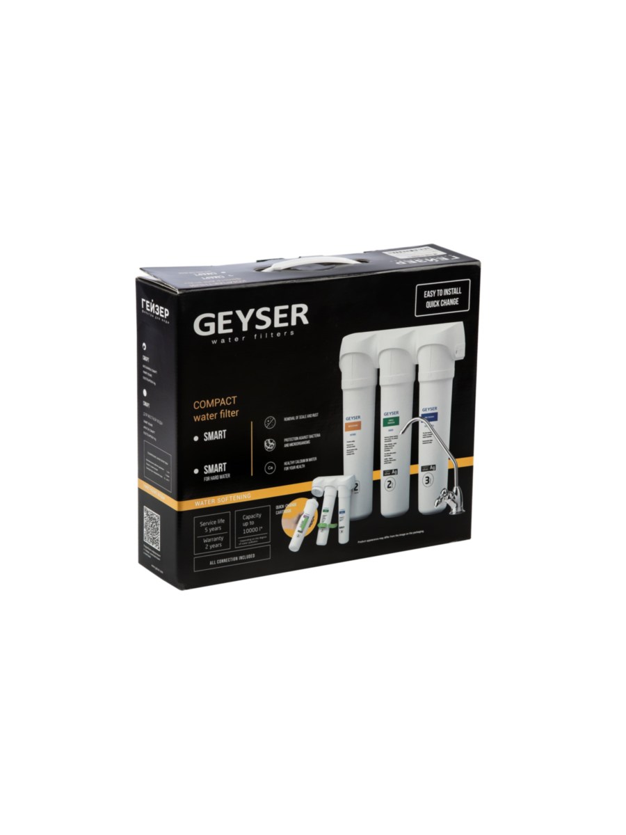 Проточный Питьевой Фильтр Гейзер Смарт (Кран 6) 9 для очистки воды