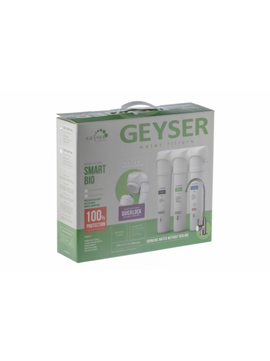 Проточный Питьевой Фильтр Гейзер Смарт Био 511 Для Обеззараживания Воды (Без Крана) 9 для очистки воды