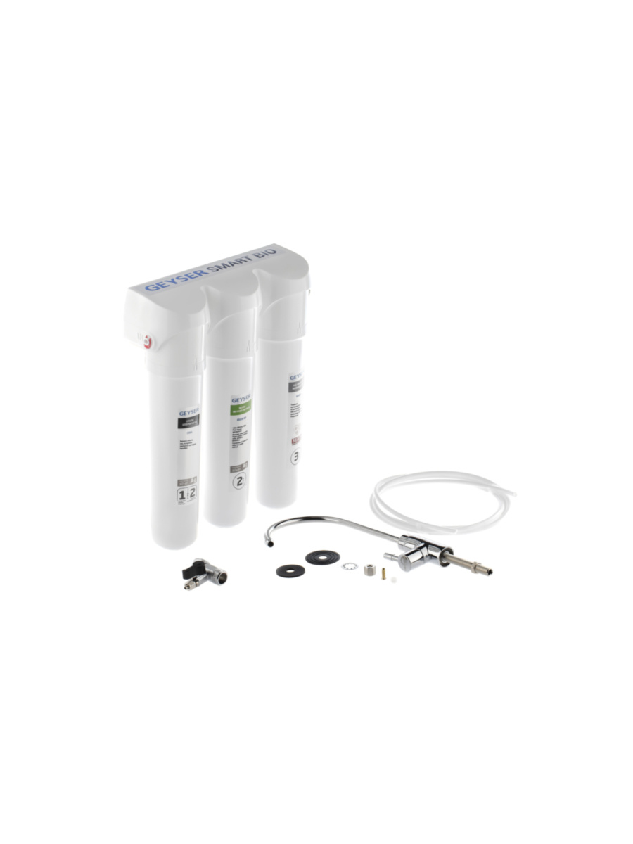 Проточный Питьевой Фильтр Гейзер Смарт Био 511 Для Обеззараживания Воды 8 для очистки воды