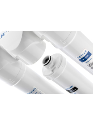 Проточный Питьевой Фильтр Гейзер Смарт Комплексная Очистка (Кран 3) 3 для очистки воды