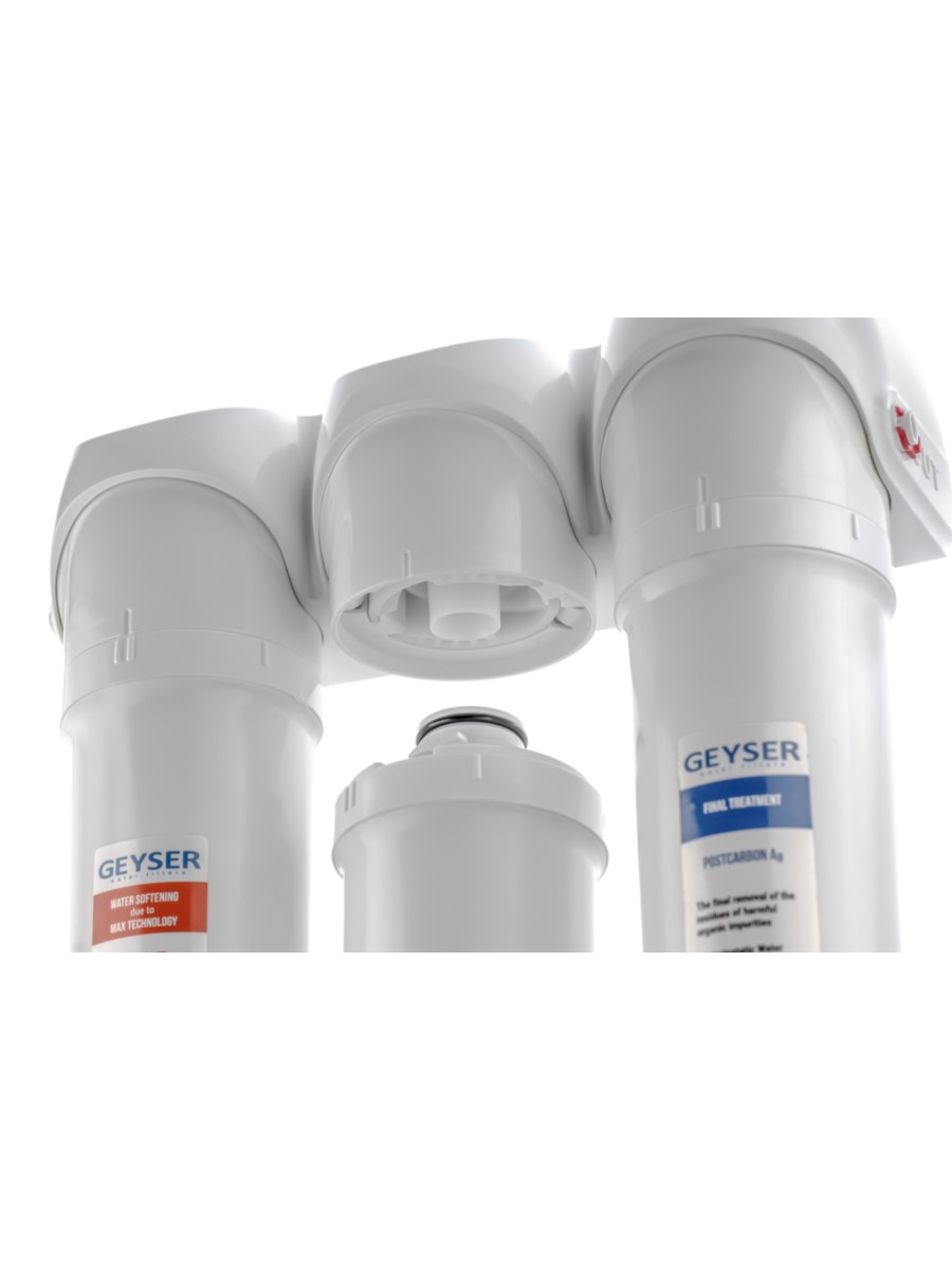 Проточный Питьевой Фильтр Гейзер Смарт Макс 3 для очистки воды