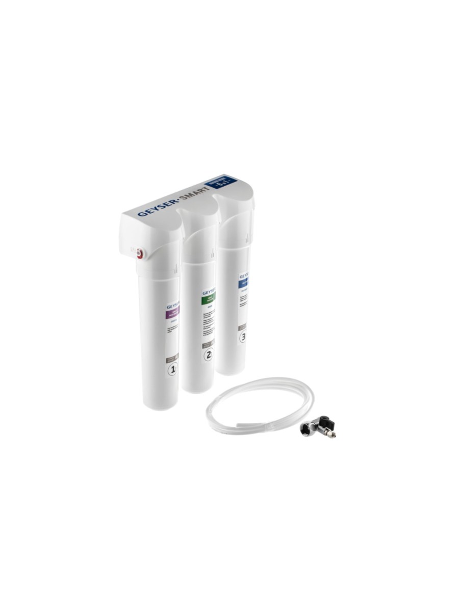 Проточный Питьевой Фильтр Гейзер Смарт Универсальный (Без Крана) 8 для очистки воды