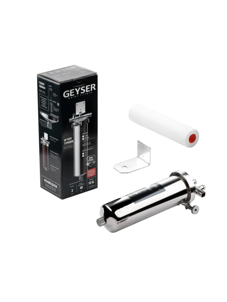 Магистральный Фильтр Гейзер Тайфун 10Sl 12 1 для очистки воды