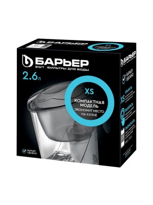 Фильтр-Кувшин Барьер Эко Синего Цвета 3 для очистки воды