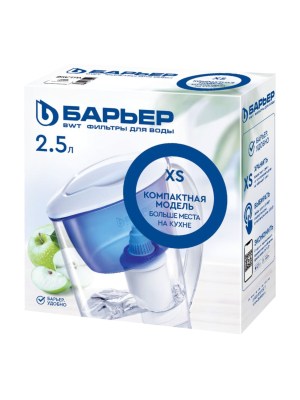 Фильтр-Кувшин Барьер Экстра Синего Цвета 3 для очистки воды