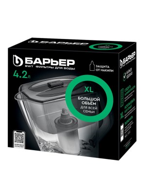 Фильтр-Кувшин Барьер Гранд Нео Синего Цвета 3 для очистки воды