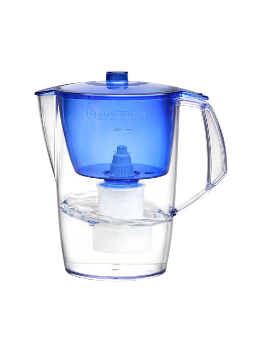 Фильтр-Кувшин Барьер Лайт Синего Цвета для очистки воды