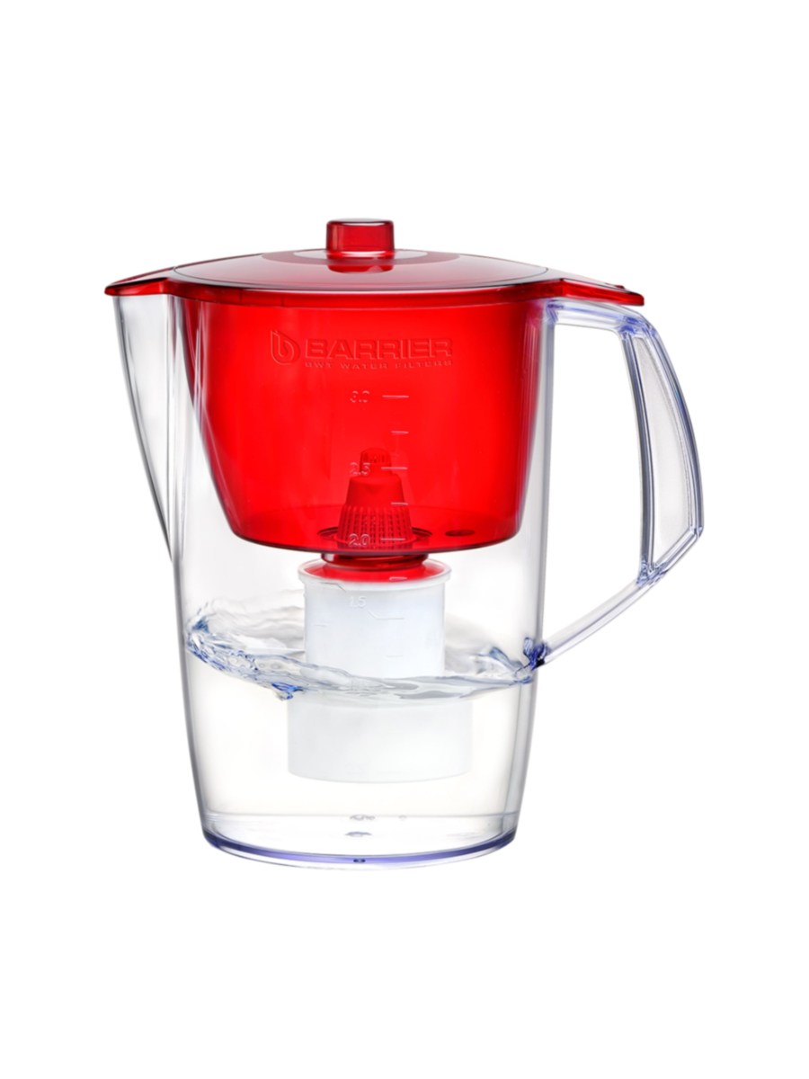 Фильтр-Кувшин Барьер Лайт Красного Цвета для очистки воды