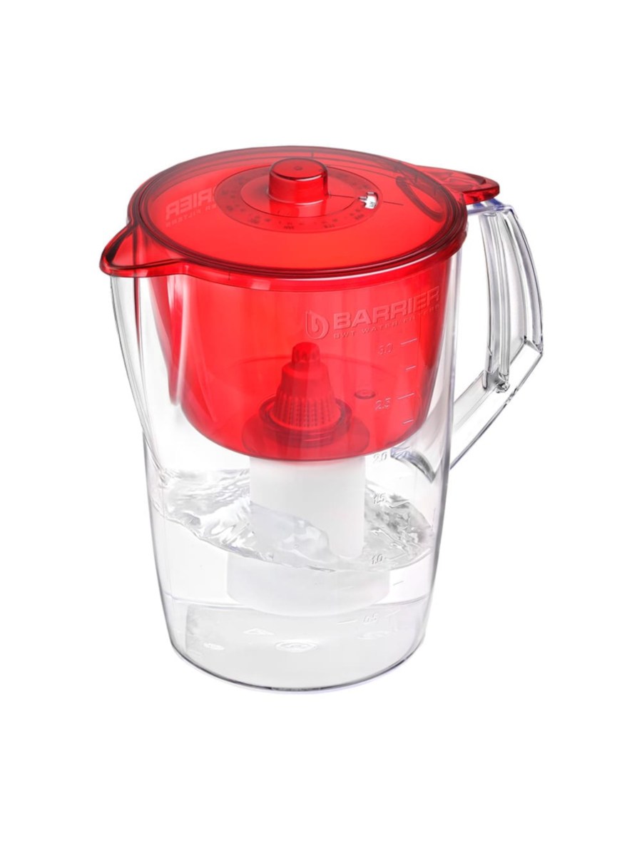 Фильтр-Кувшин Барьер Норма Красного Цвета 1 для очистки воды