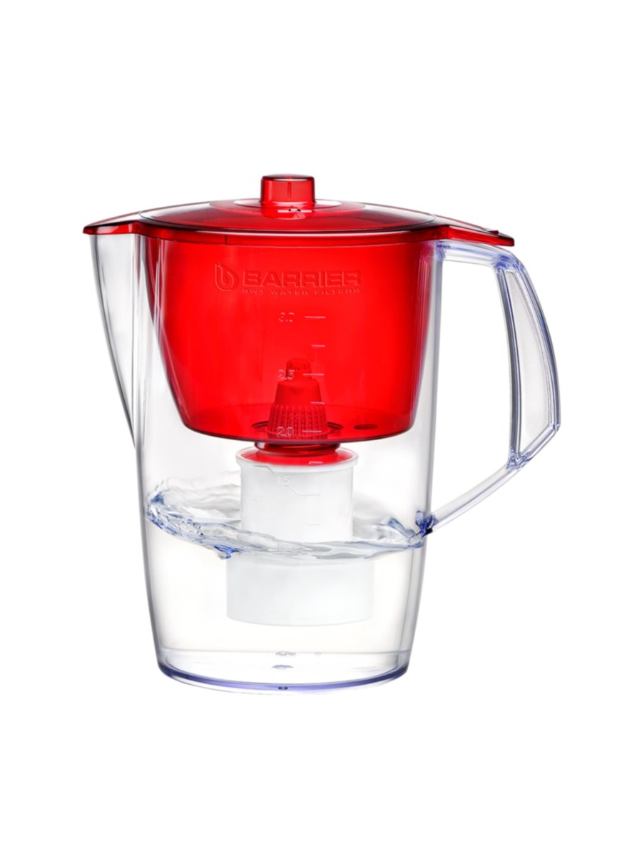 Фильтр-Кувшин Барьер Норма Красного Цвета для очистки воды