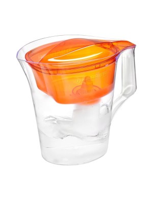 Фильтр-Кувшин Барьер Твист Оранжевого Цвета 1 для очистки воды