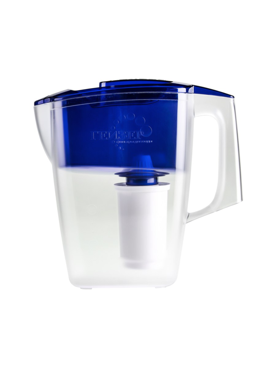 Фильтр-Кувшин Гейзер Альфа Синего Цвета для очистки воды