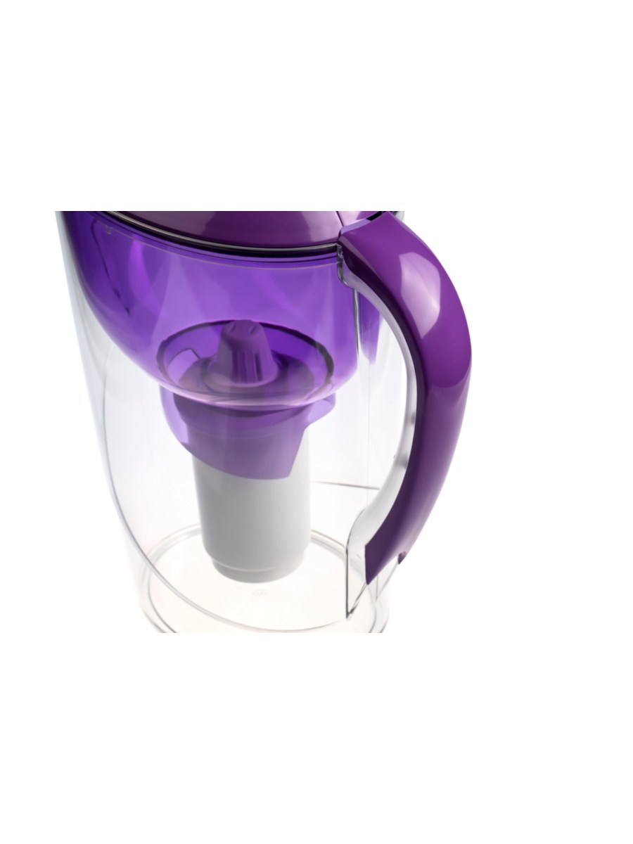Фильтр-Кувшин Гейзер Аквариус Фиолетового Цвета 7 для очистки воды