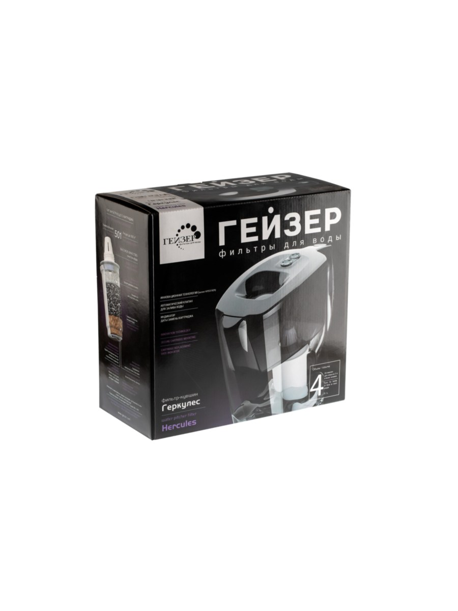Фильтр-Кувшин Гейзер Геркулес Зелёного Цвета 11 для очистки воды