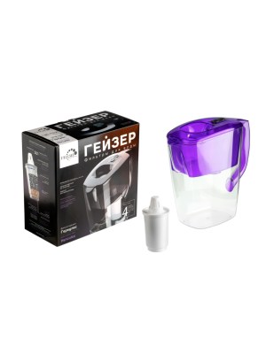 Фильтр-Кувшин Гейзер Геркулес Фиолетового Цвета 10 для очистки воды