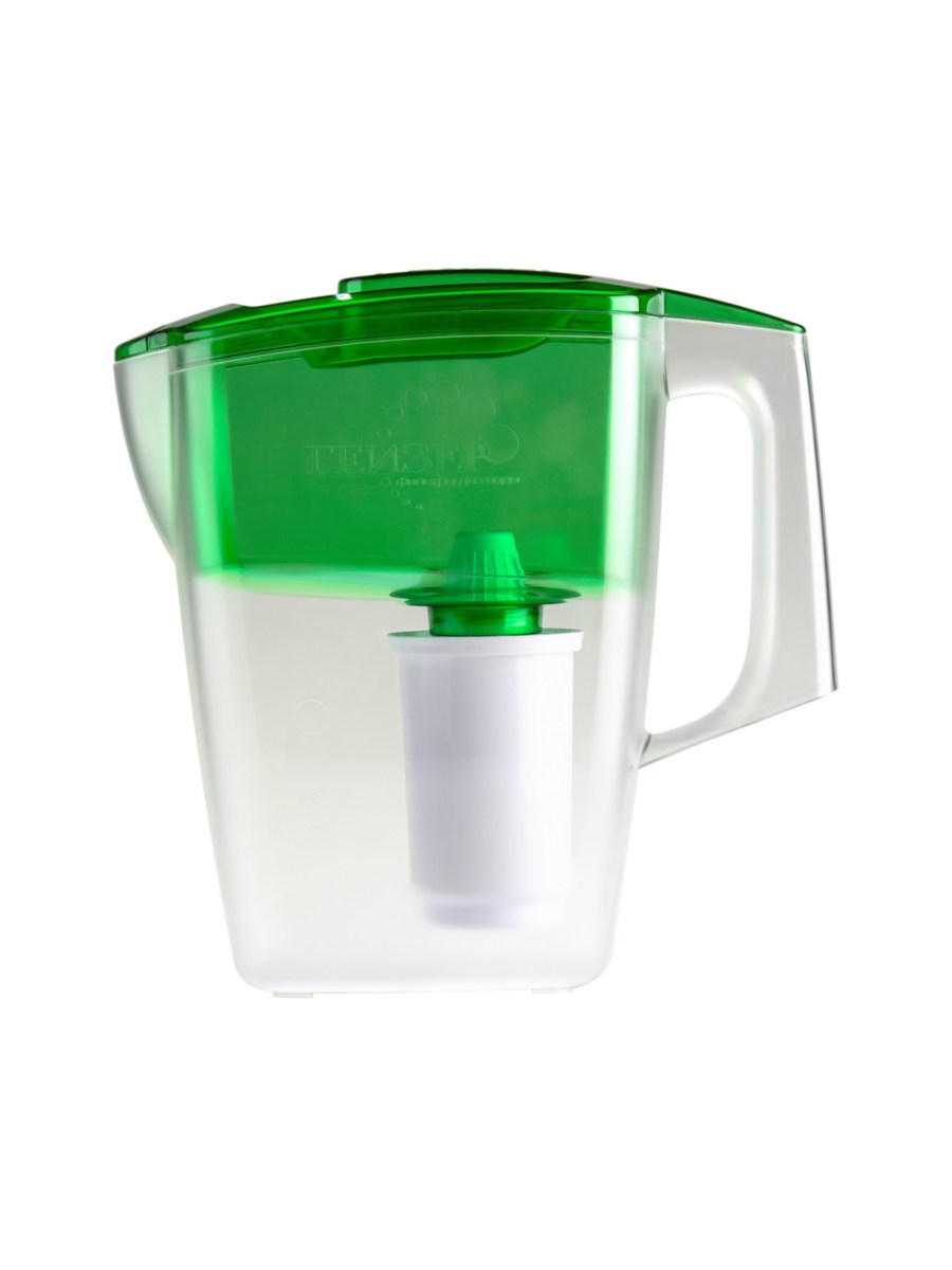 Фильтр-Кувшин Гейзер Мини Зелёного Цвета для очистки воды