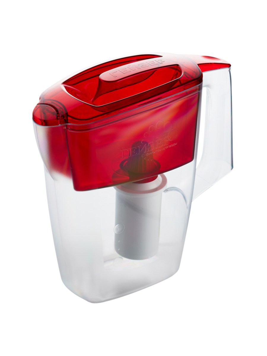 Фильтр-Кувшин Гейзер Мини Красного Цвета 1 для очистки воды