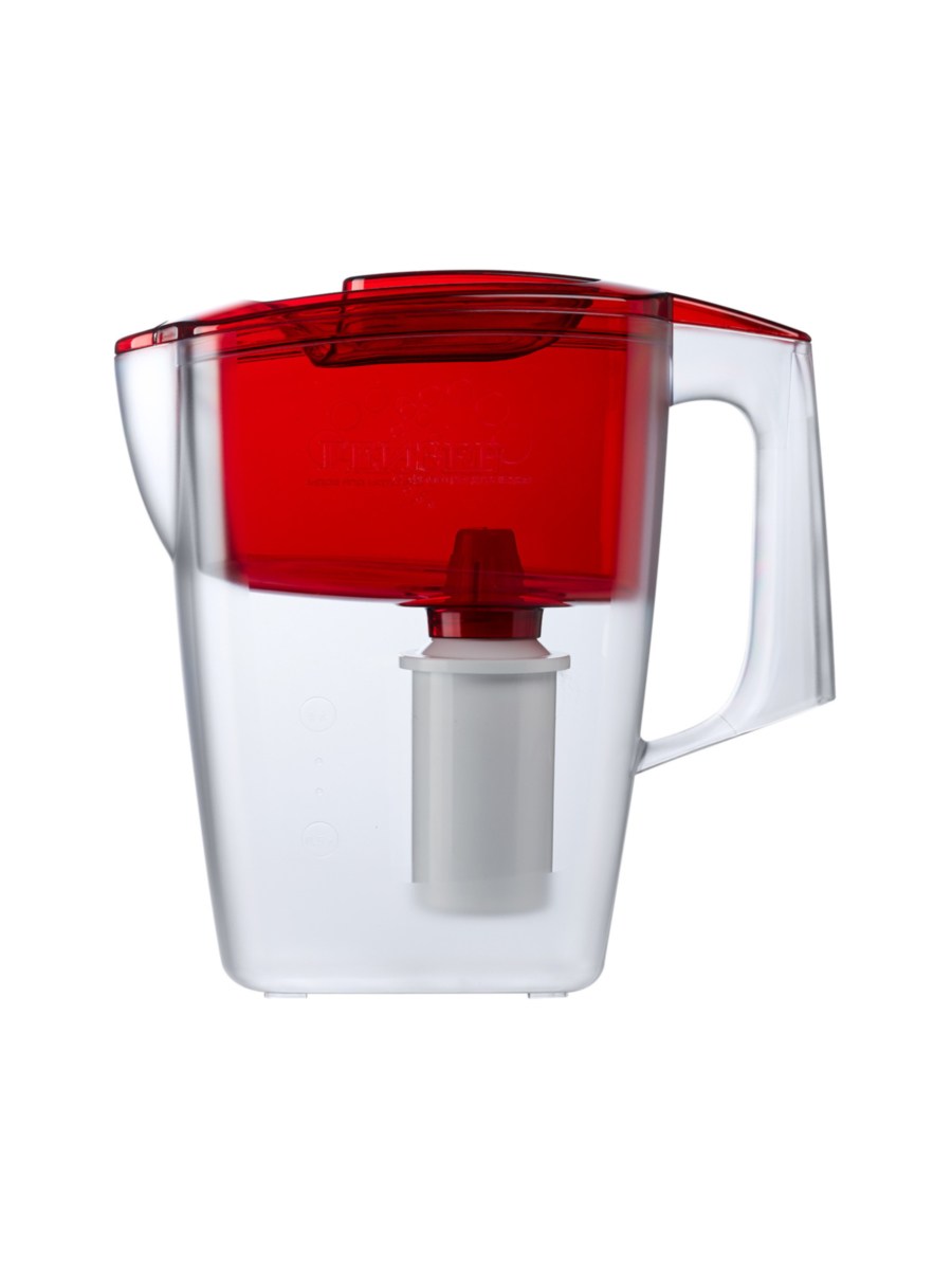 Фильтр-Кувшин Гейзер Мини Красного Цвета для очистки воды