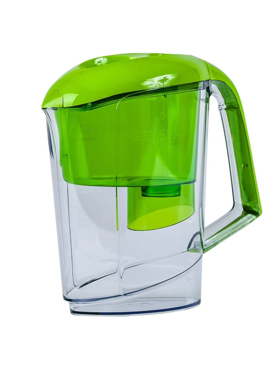 Фильтр-Кувшин Гейзер Вега Зелёного Цвета 1 для очистки воды